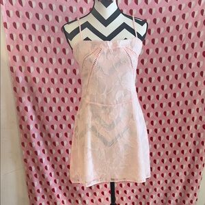 White Fox Boutique Pink Mini Dress